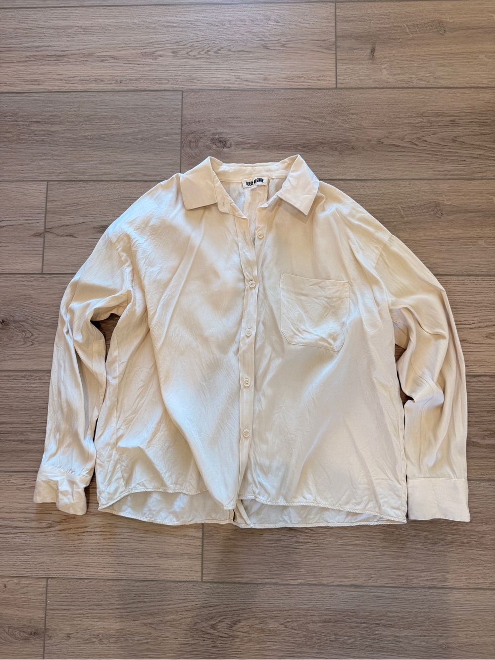 Djerf Avenue On The Go Shirt Oyster